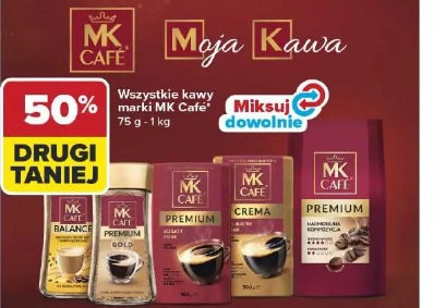Wszystkie kawy marki MK CAFÉ