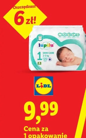 Lupilu Skin Care pieluszki