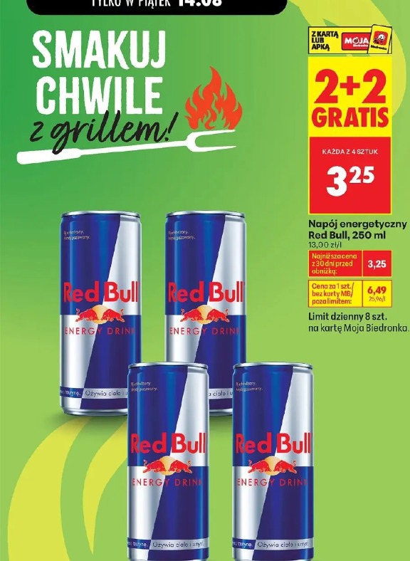 Red Bull napój energetyczny