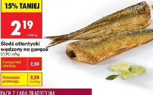 Śledź atlantycki wędzony na gorąco