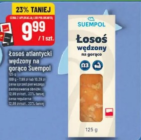 Łosoś atlantycki wędzony na gorąco Suempol