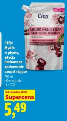 Cien mydło w płynie cherry muffin fragrance