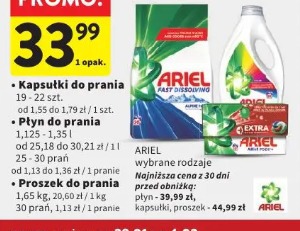 Ariel kapsułki do prania, Płyn do prania, Proszek do prania 