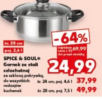 Spice & Soul Garnek ze stali szlachetnej