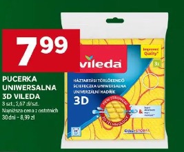 Pucerka uniwersalna 3D Vileda