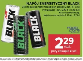 Napój energetyczny Black