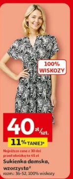 Sukienka damska, wzorzysta Inextenso