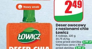 Deser owocowy z nasionami chia Łowicz