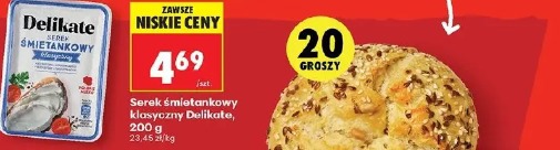 Serek śmietankowy klasyczny Delikate