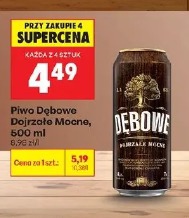 Piwo Dębowe Dojrzale Mocne, 500 ml