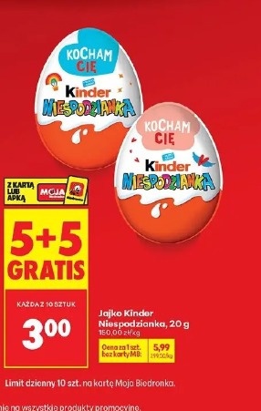 Jajko Kinder Niespodzianka