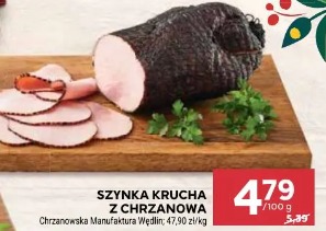 Szynka krucha z chrzanowa Chrzanowska Manufaktura Wędlin