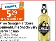 Piwo Garage Hardcore Lemon&Lime Shock/Very Berry Cosmo Carlsberg Polska