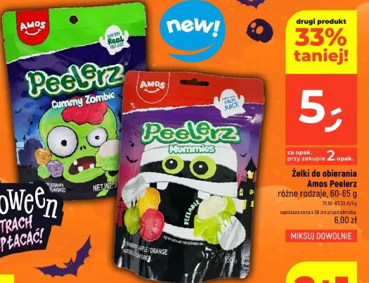 Amos Peelerz żelki do obierania