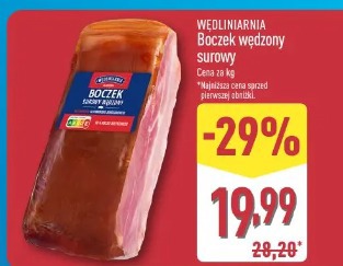 Wędliniarnia Boczek wędzony surowy