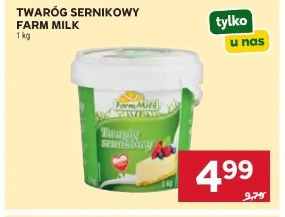 Twaróg sernikowy Farm Milk