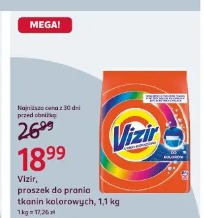 Vizir, proszek do prania tkanin kolorowych, 1,1 kg