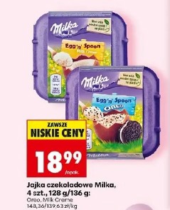 Jajka czekoladowe Milka