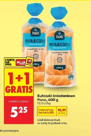 Bułeczki śniadaniowe Pano, 400 g