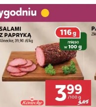 Salami z papryką Koniecke