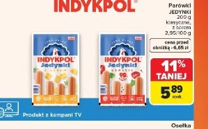 Parówki Jedynki Indykpol