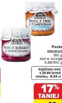 Pasta z dyni z pomidorami Krokus