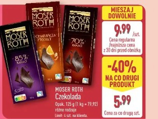 Moser Roth Czekolada