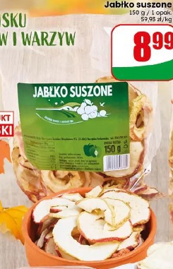 Jabłko suszone