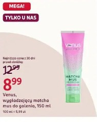 Venus wygładzający matcha mus do golenia