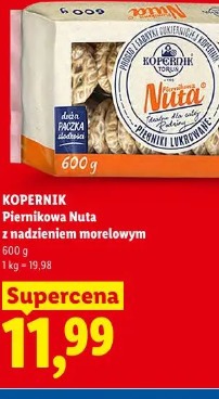 Kopernik Piernikowa Nuta z nadzieniem morelowym