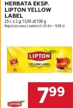 Herbata eksp. Lipton Yellow Label