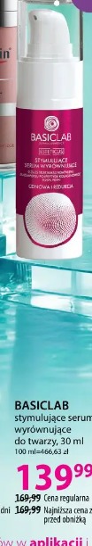 BASICLAB stymulujące serum wyrównujące do twarzy