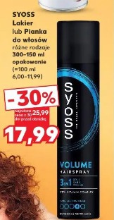 Syoss lakier lub pianka do włosów