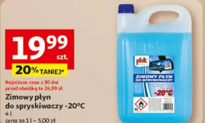 Zimowy płyn do spryskiwaczy -20°C Plak