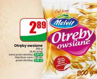 Otręby owsiane Melvit