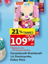 Szczeniaczek Uczniaczek lub Siostrzyczka Fisher-Price
