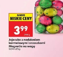 Jajeczka z nadzieniem karmelowym i orzeszkami Magnetic