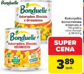 Kukurydza konserwowa Bonduelle