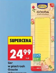 Ser w plastrach Gouda Włoszczowa