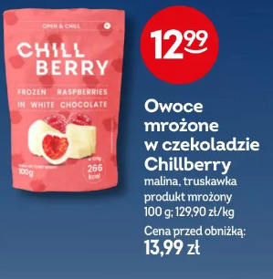 Owoce mrożone w czekoladzie Chillberry