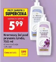 Kremowy żel pod prysznic Linda