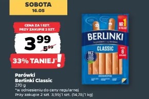 Parówki Berlinki Classic