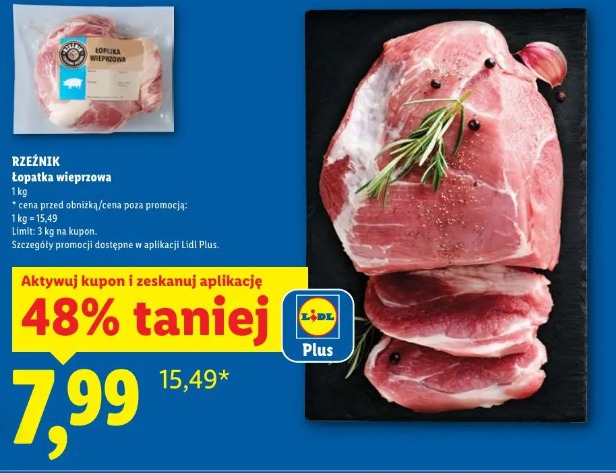 Rzeźnik Łopatka wieprzowa