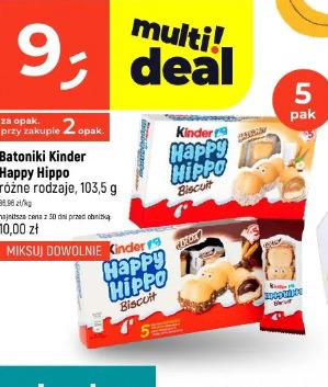 Batoniki Kinder Happy Hippo