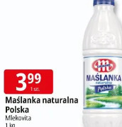 Maślanka naturalna Polska Mlekovita
