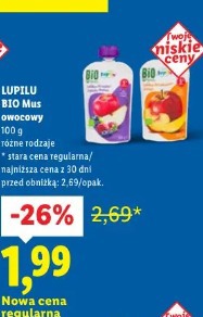 Lupilu Bio Mus owocowy
