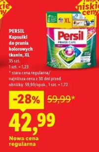 Persil kapsułki do prania kolorowych tkanin XL