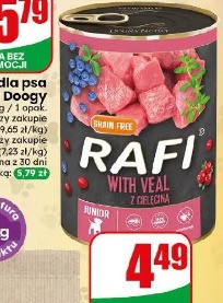 Rafi Junior mokra karma dla psa z cielęciną