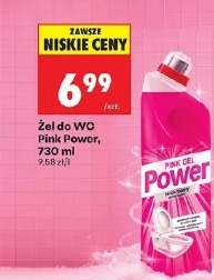 Żel do WC Pink Power