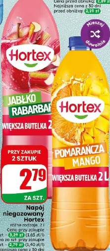 Napój niegazowany Hortex pomarańcza mango
